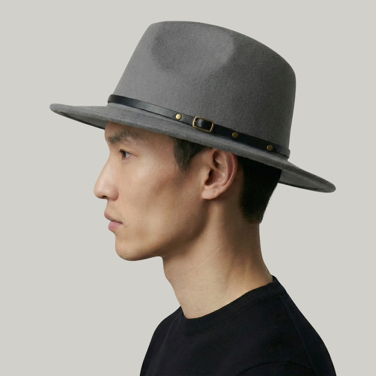 Chapeau Fedora Gris Classique