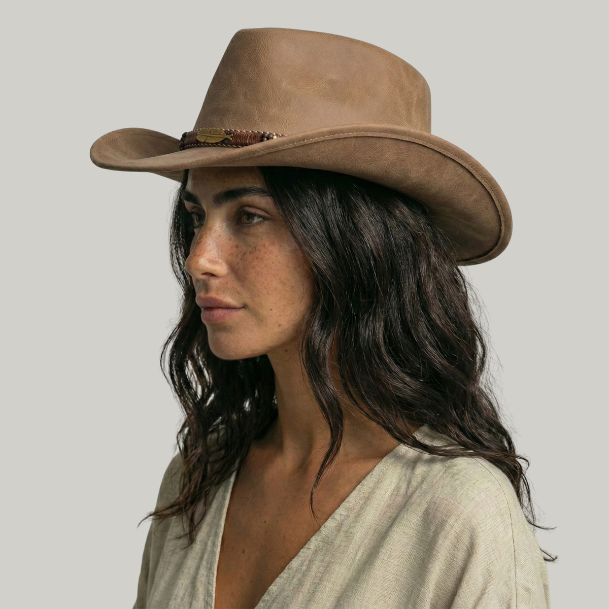 Chapeau de Cowboy Marron Texas