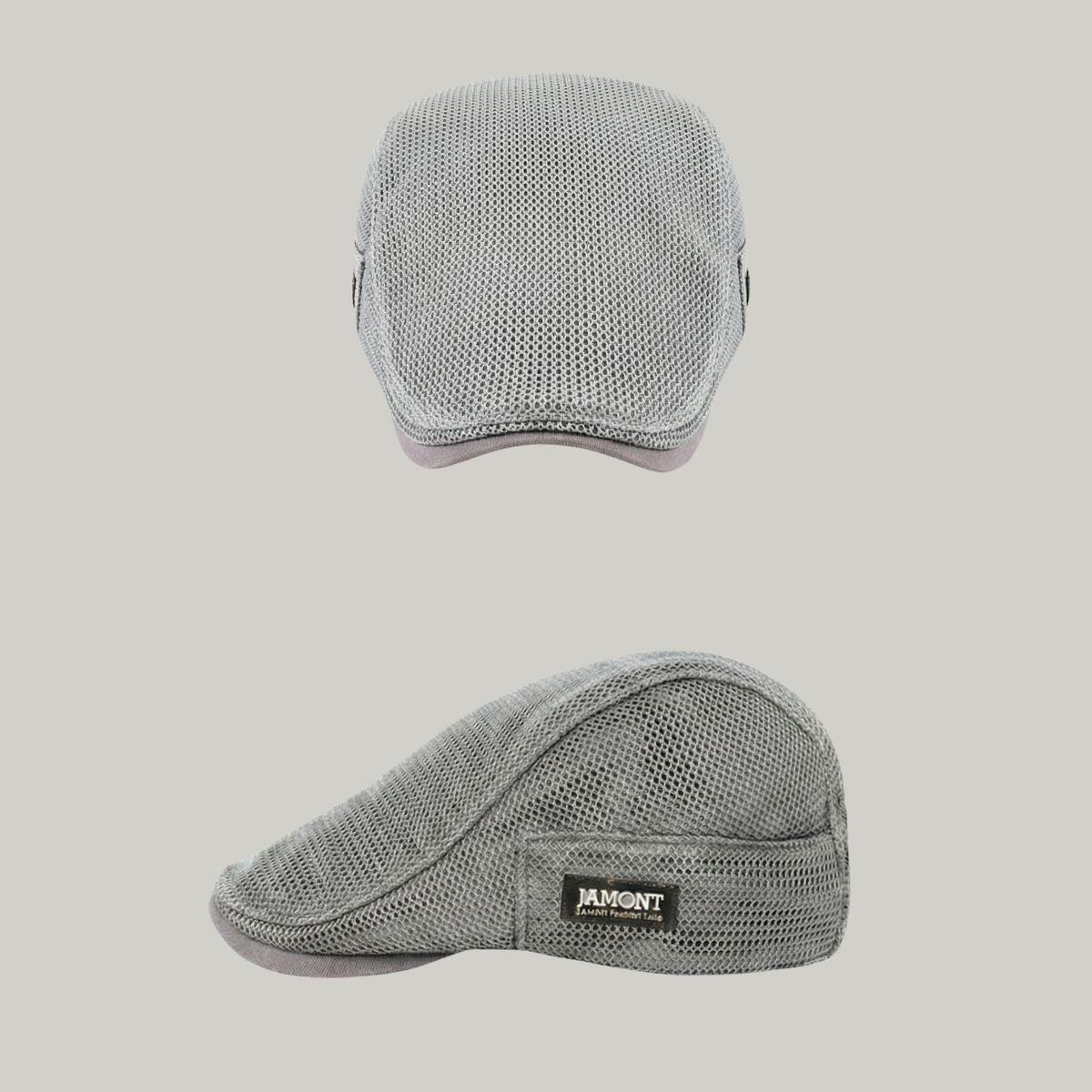 Béret Homme Gris en Maille