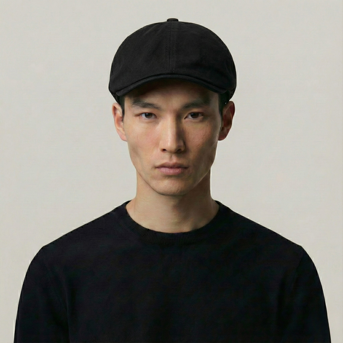 Béret Noir avec Patch