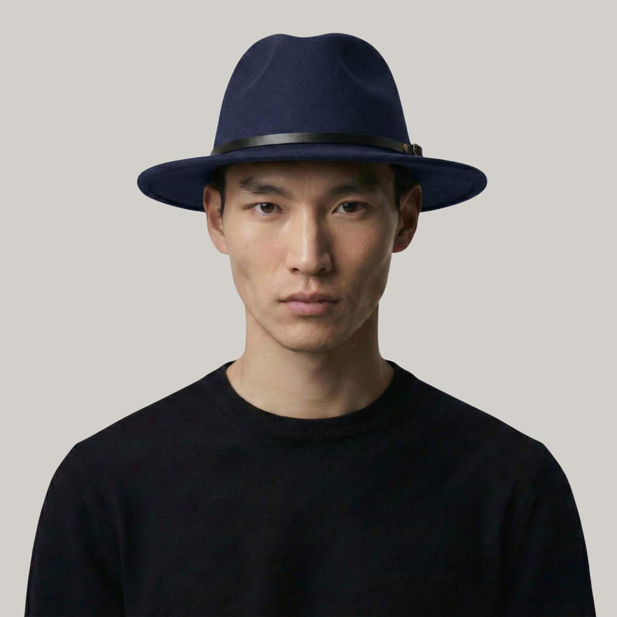Chapeau Fedora Bleu Classique