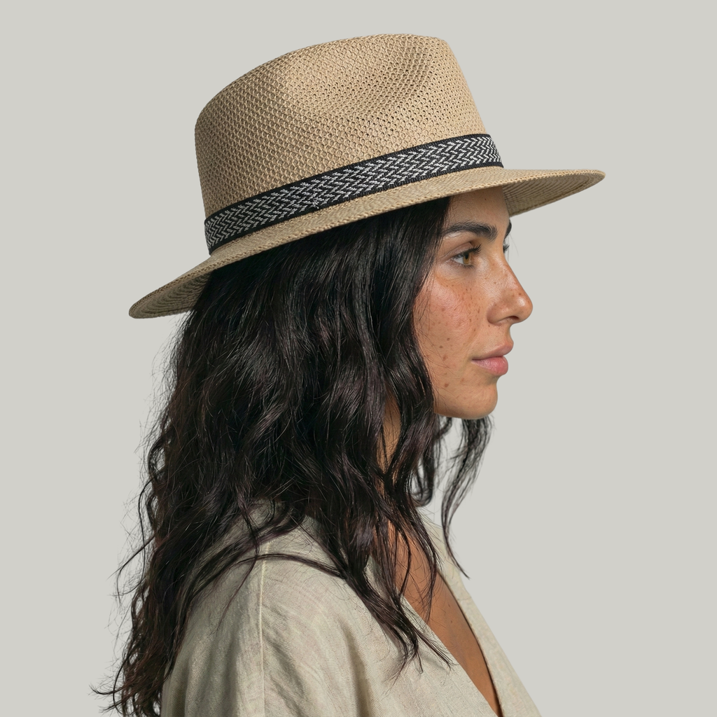 Chapeau Panama Beige Paille