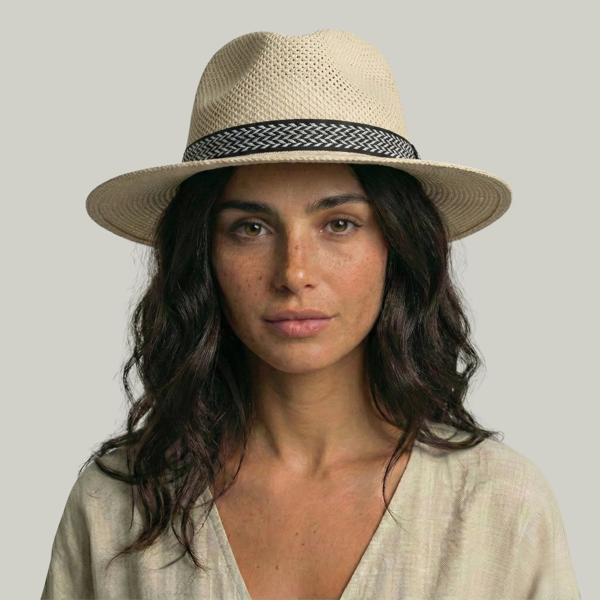 Chapeau Panama Beige Paille - Chapoza