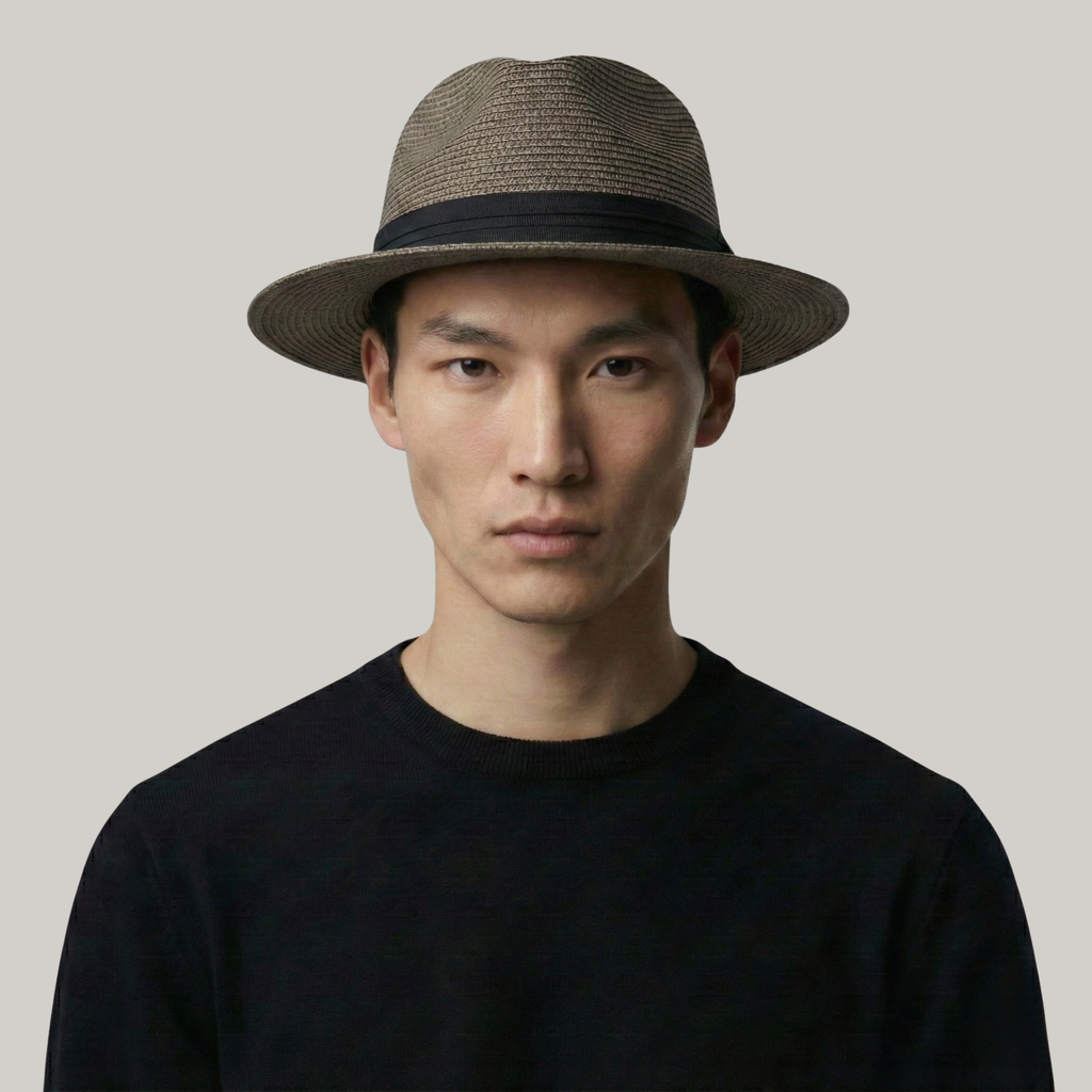 Chapeau Panama Homme Gris Paris