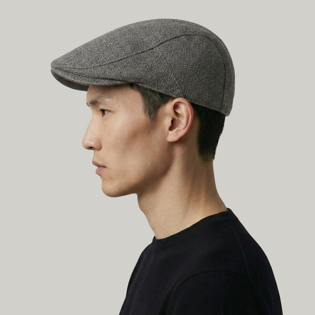 Béret Homme Gris Léger