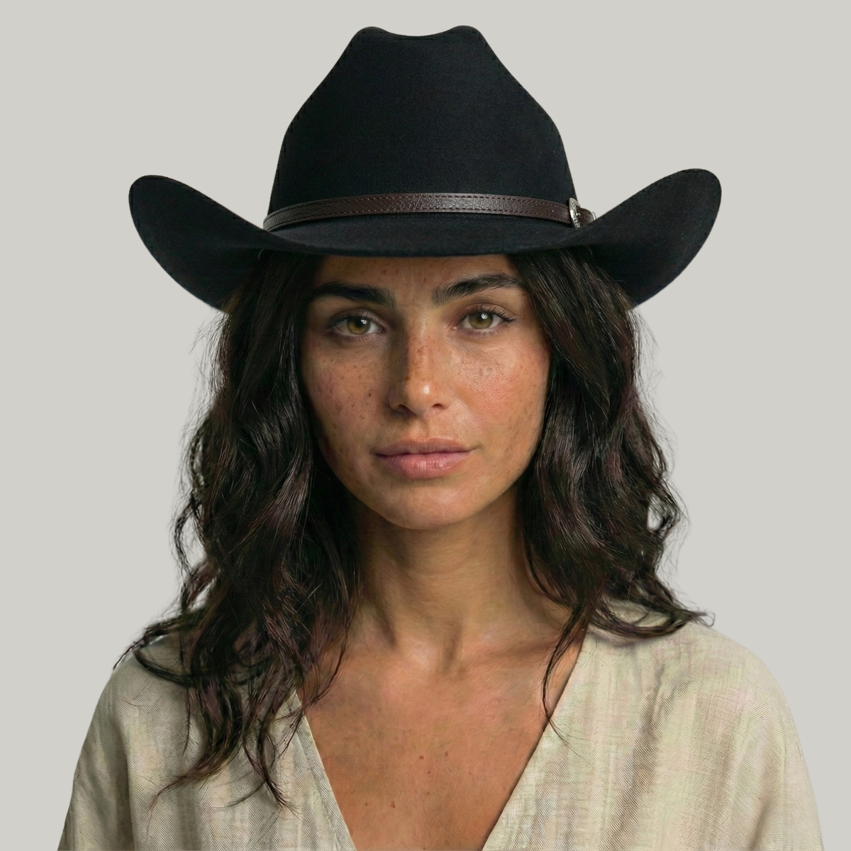 Chapeau de Cowboy Noir Classe