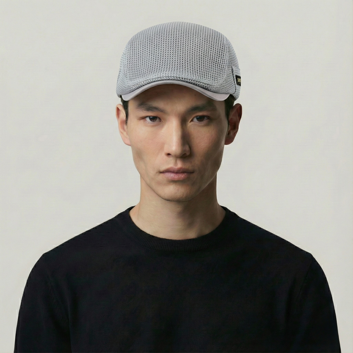 Béret Homme Gris en Maille