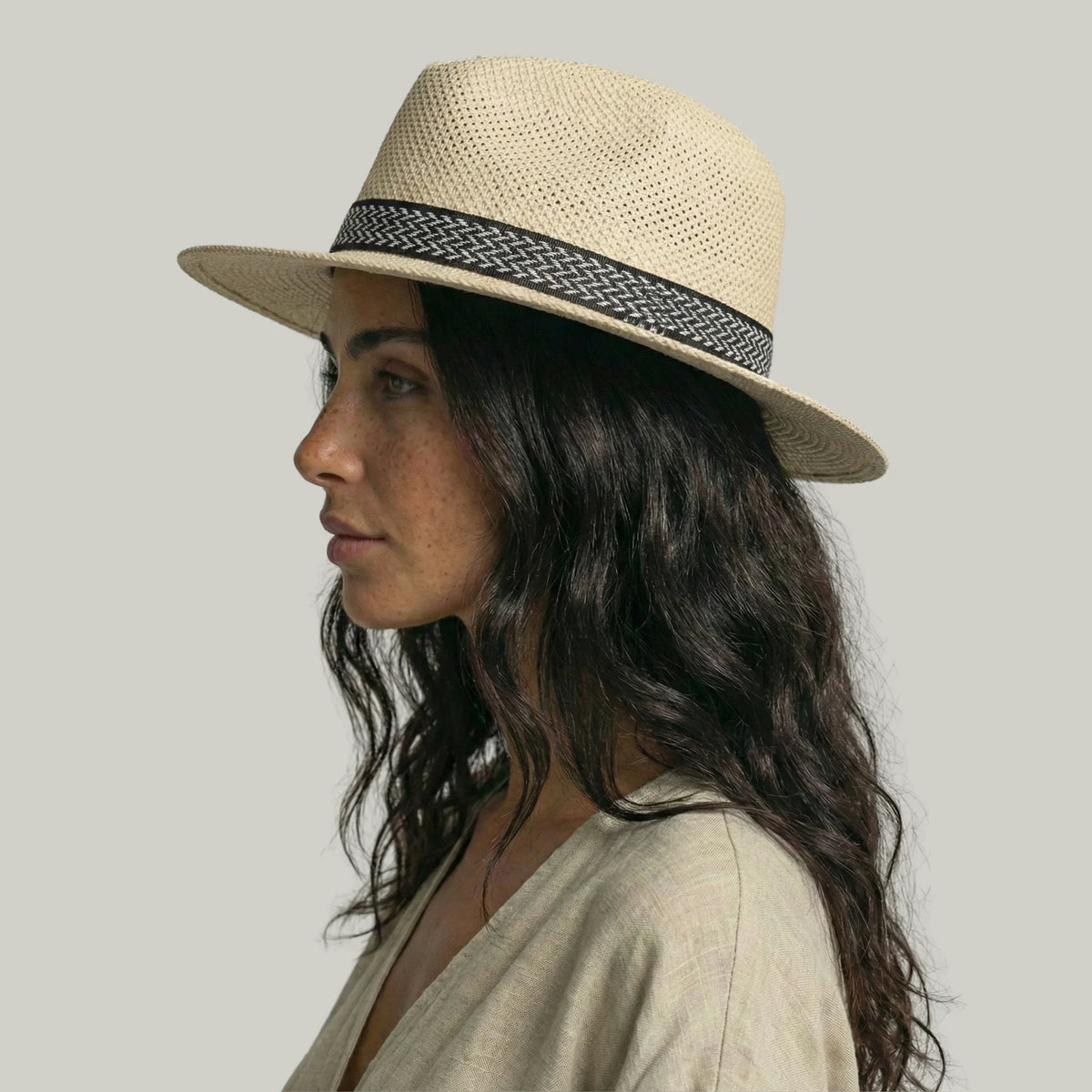Chapeau Panama Beige Paille - Chapoza