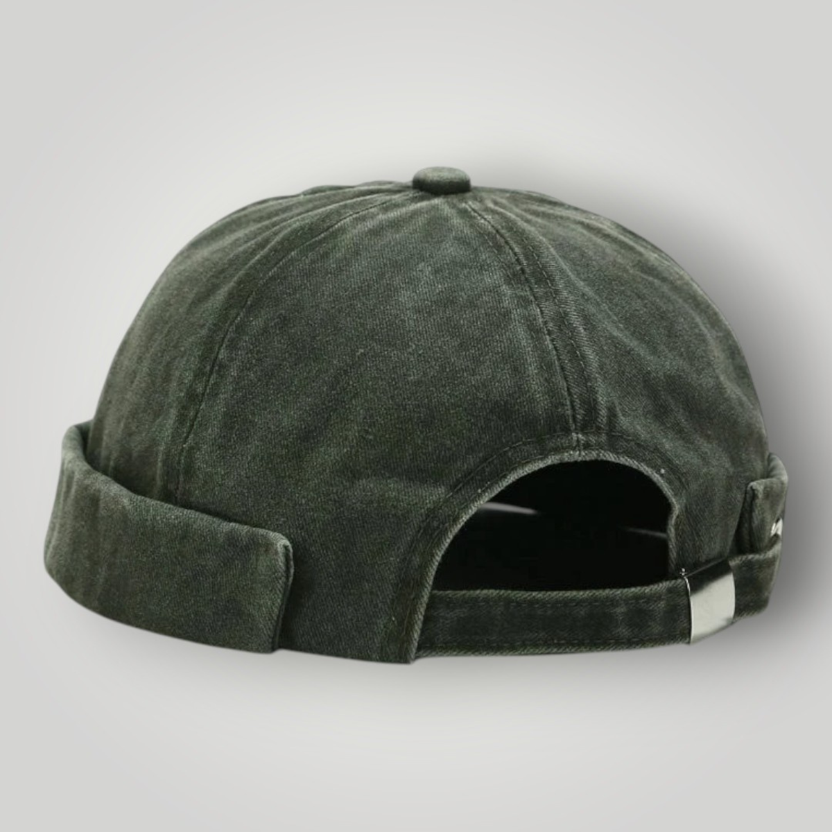 Bonnet Docker Vert Délavé