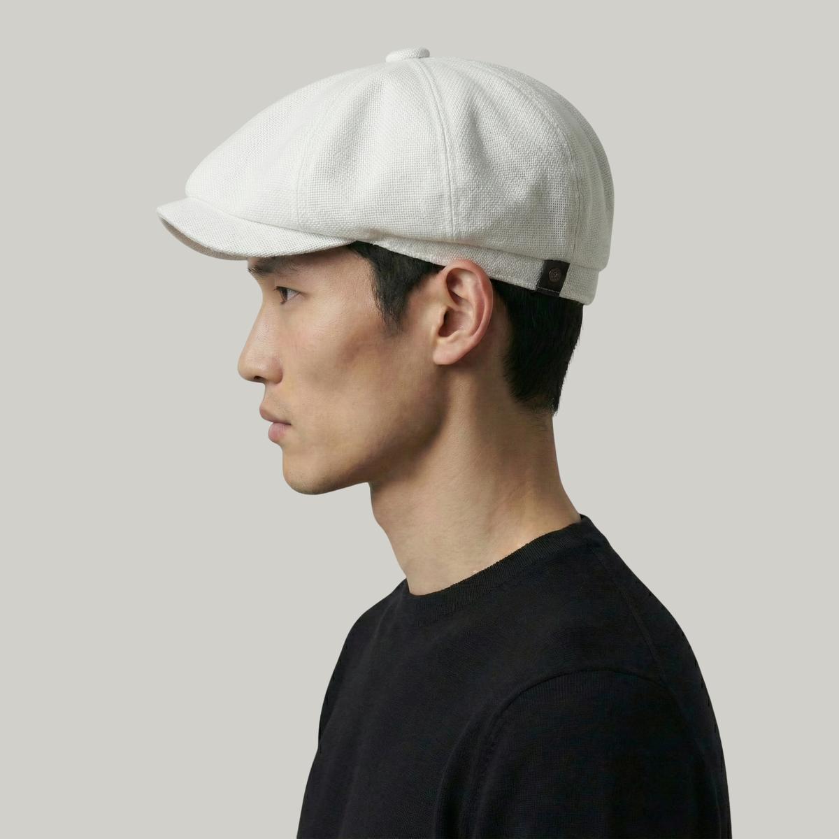 Béret Gavroche Blanc Simple