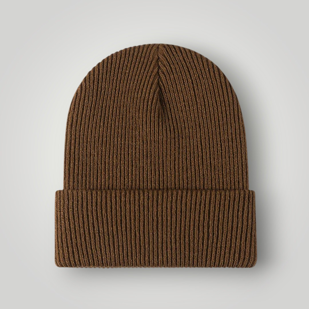 Bonnet Hiver Marron Classique