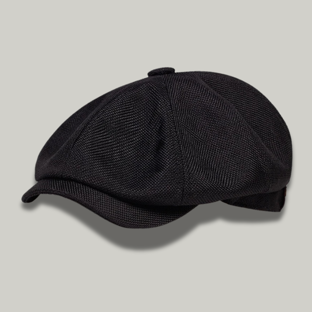 Béret Gavroche Noir Simple