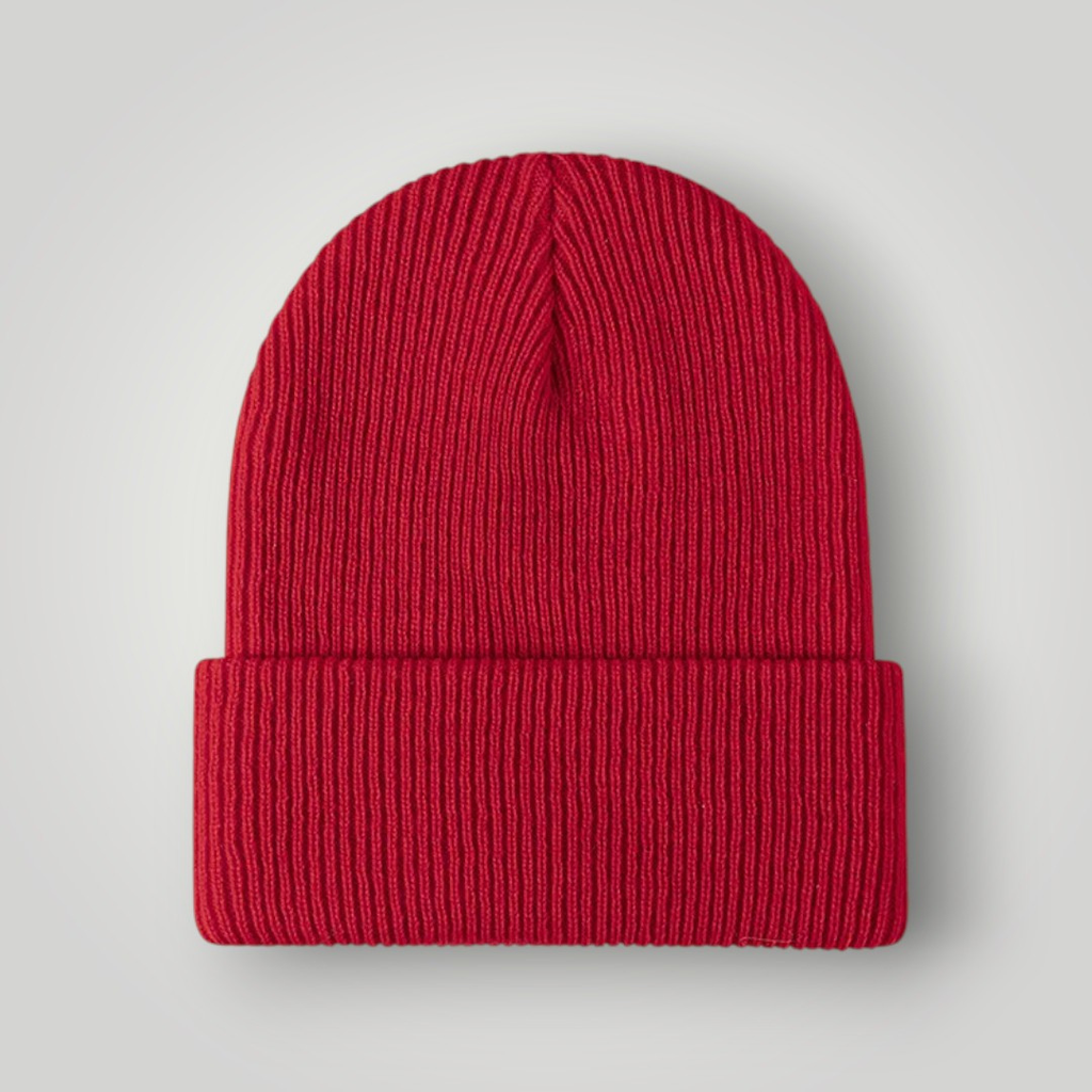Bonnet Hiver Rouge Classique