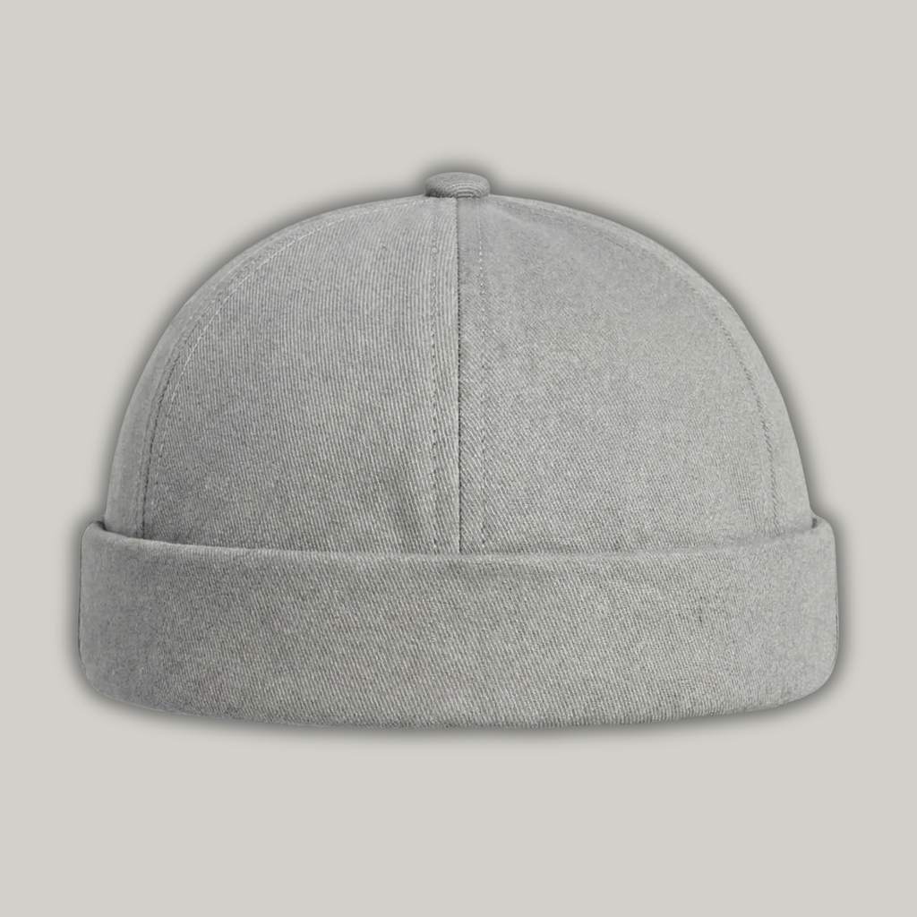 Bonnet Docker Gris Croix