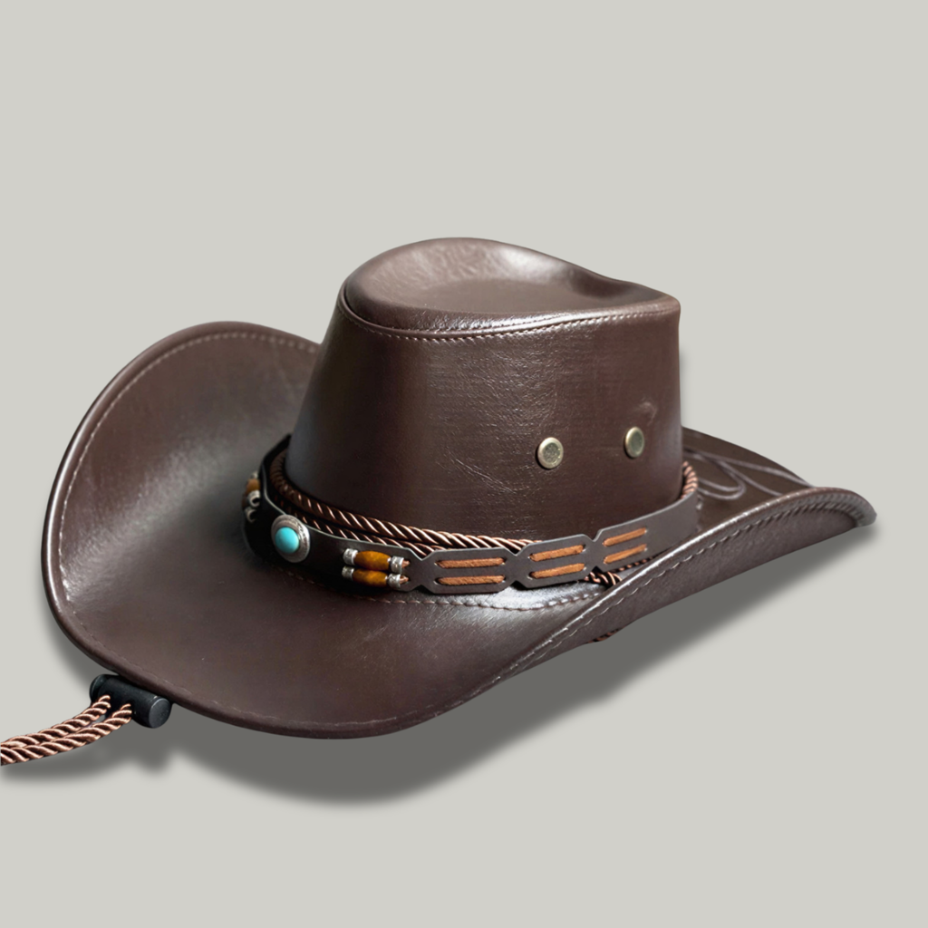 Chapeau de Cowboy Marron Campagne