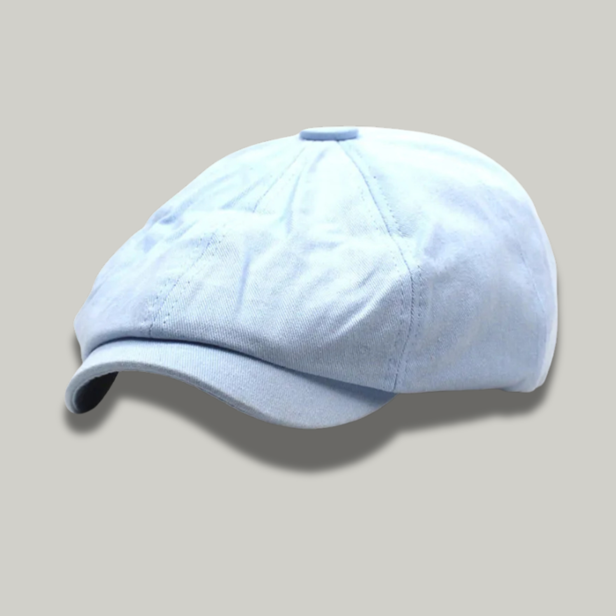 Béret Gavroche Homme Bleu Uni