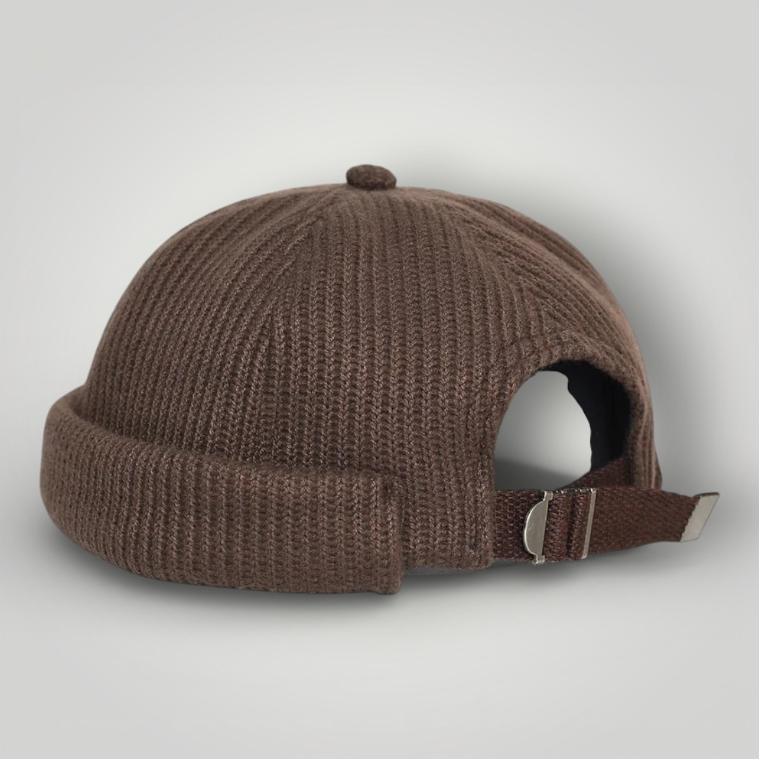 Bonnet Docker Marron Brut