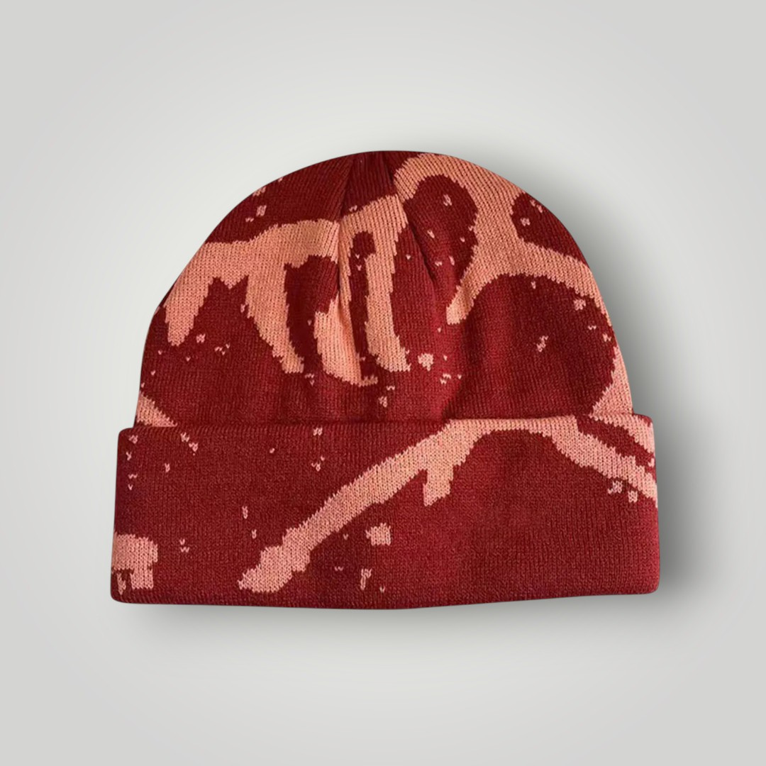 Bonnet StreetWear Rouge Hiver