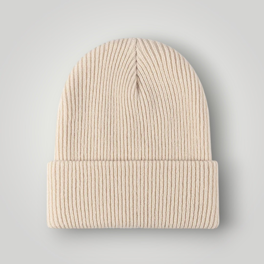 Bonnet Hiver Beige Classique