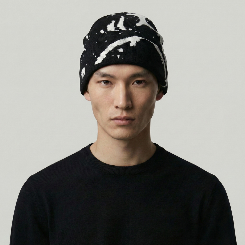 Bonnet StreetWear Noir Hiver