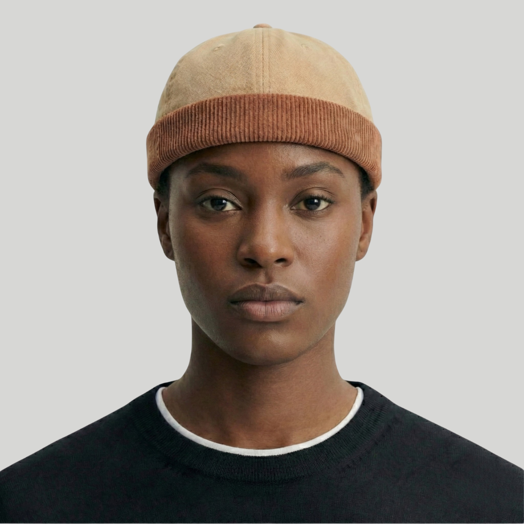 Bonnet Docker Beige Vintage