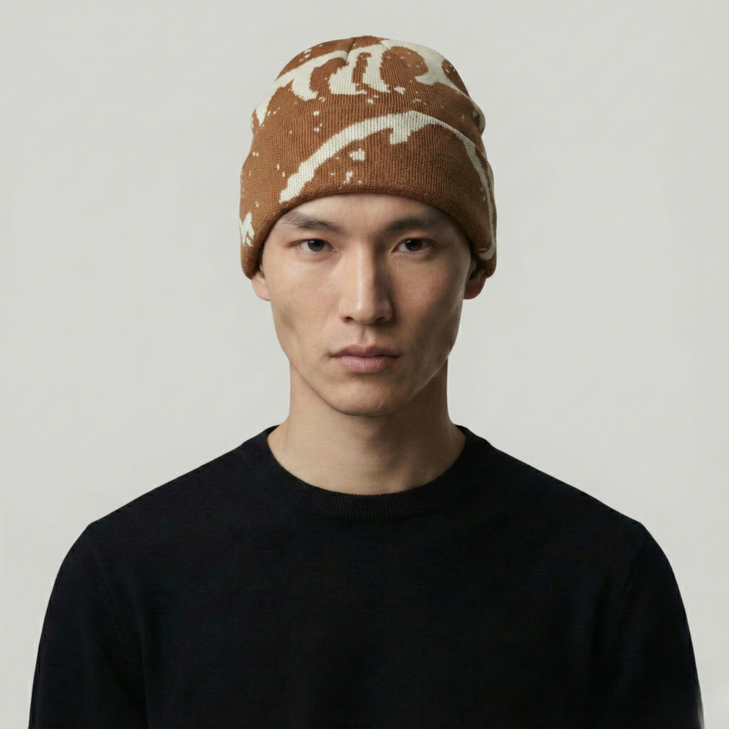 Bonnet StreetWear Marron Hiver