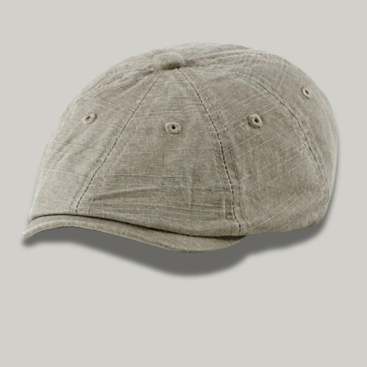 Béret Homme Beige Délavé