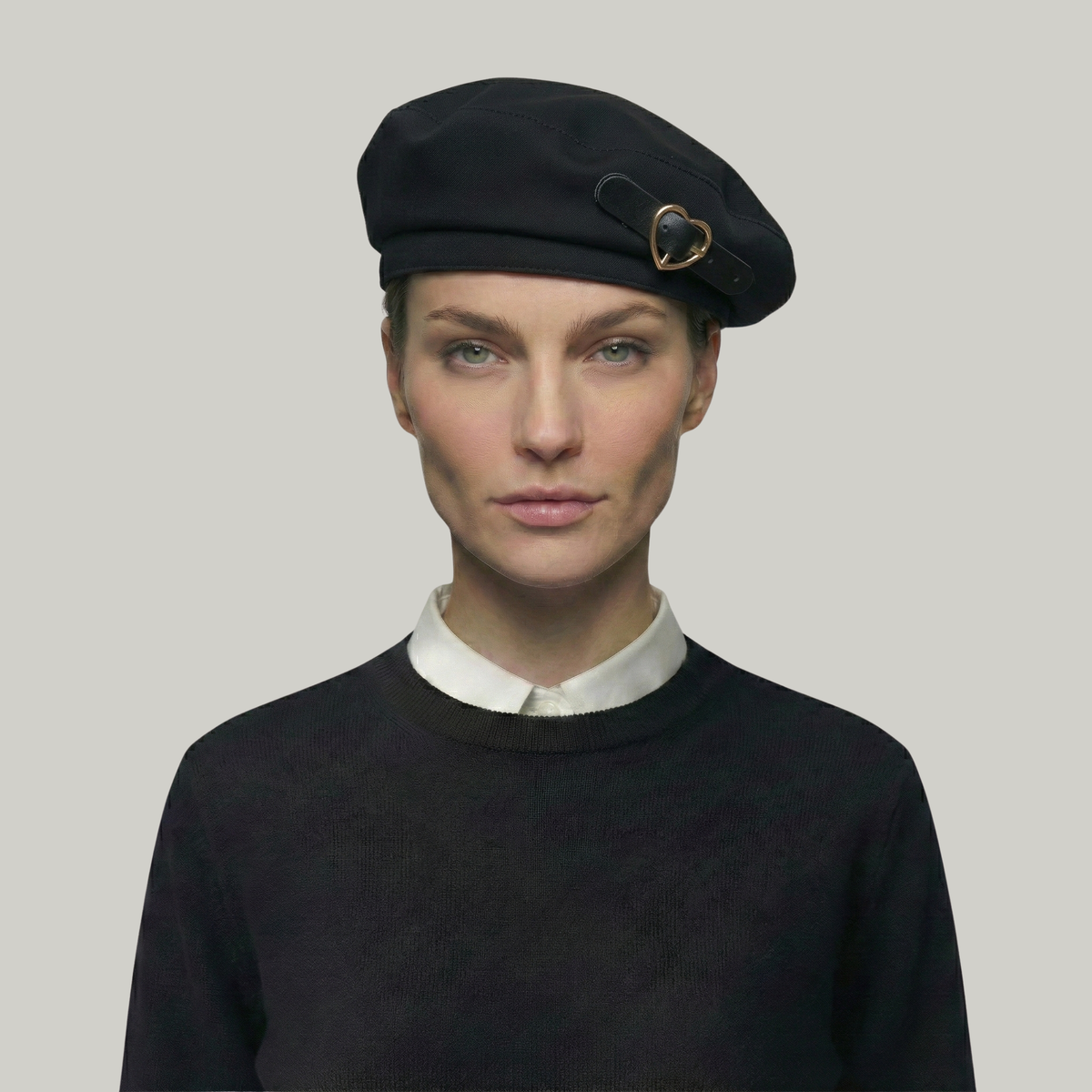 Béret Basque Femme Coeur