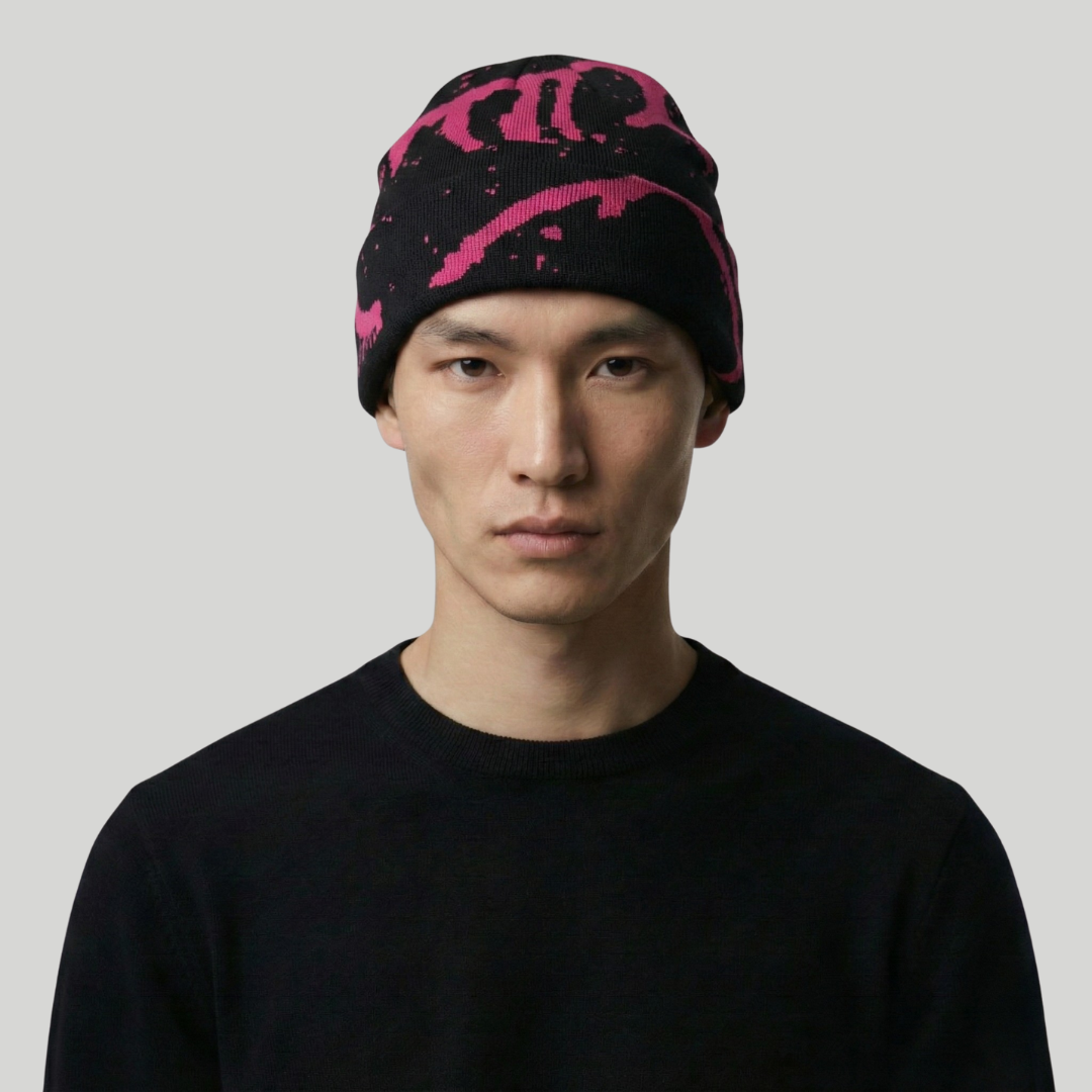 Bonnet StreetWear Rose Hiver