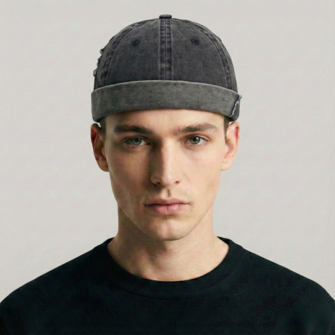 Bonnet Docker Noir Jean Déchiré