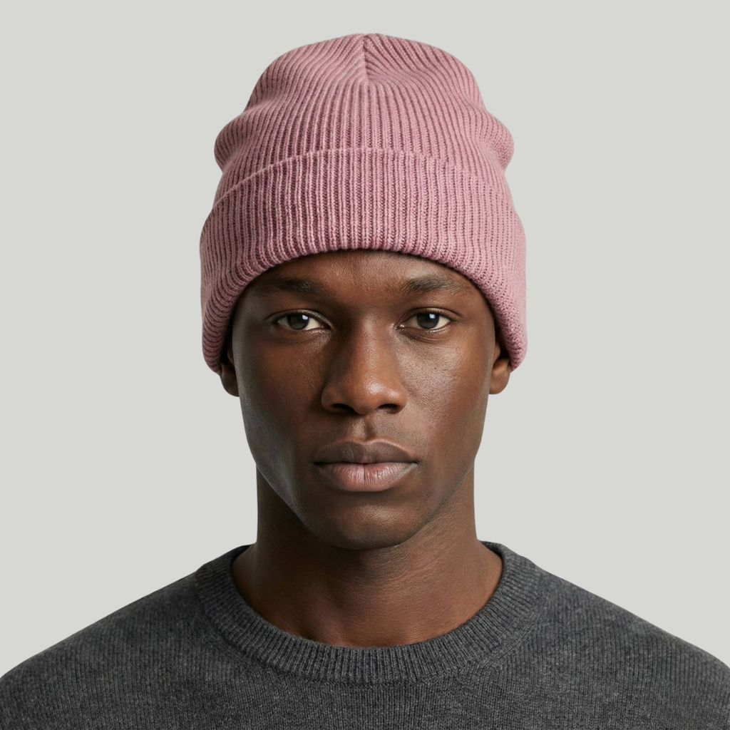 Bonnet Hiver Rose Classique