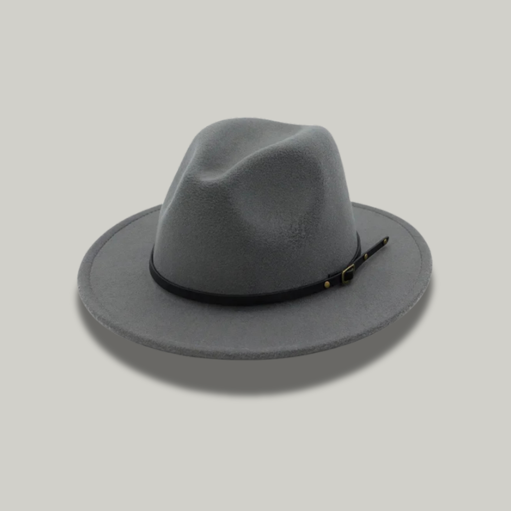 Chapeau Fedora Gris Classique