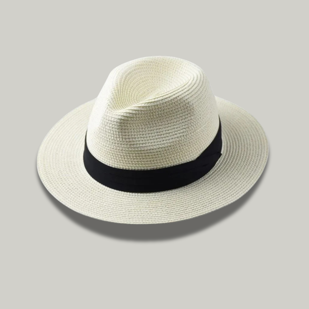 Chapeau Panama Homme Blanc Paris