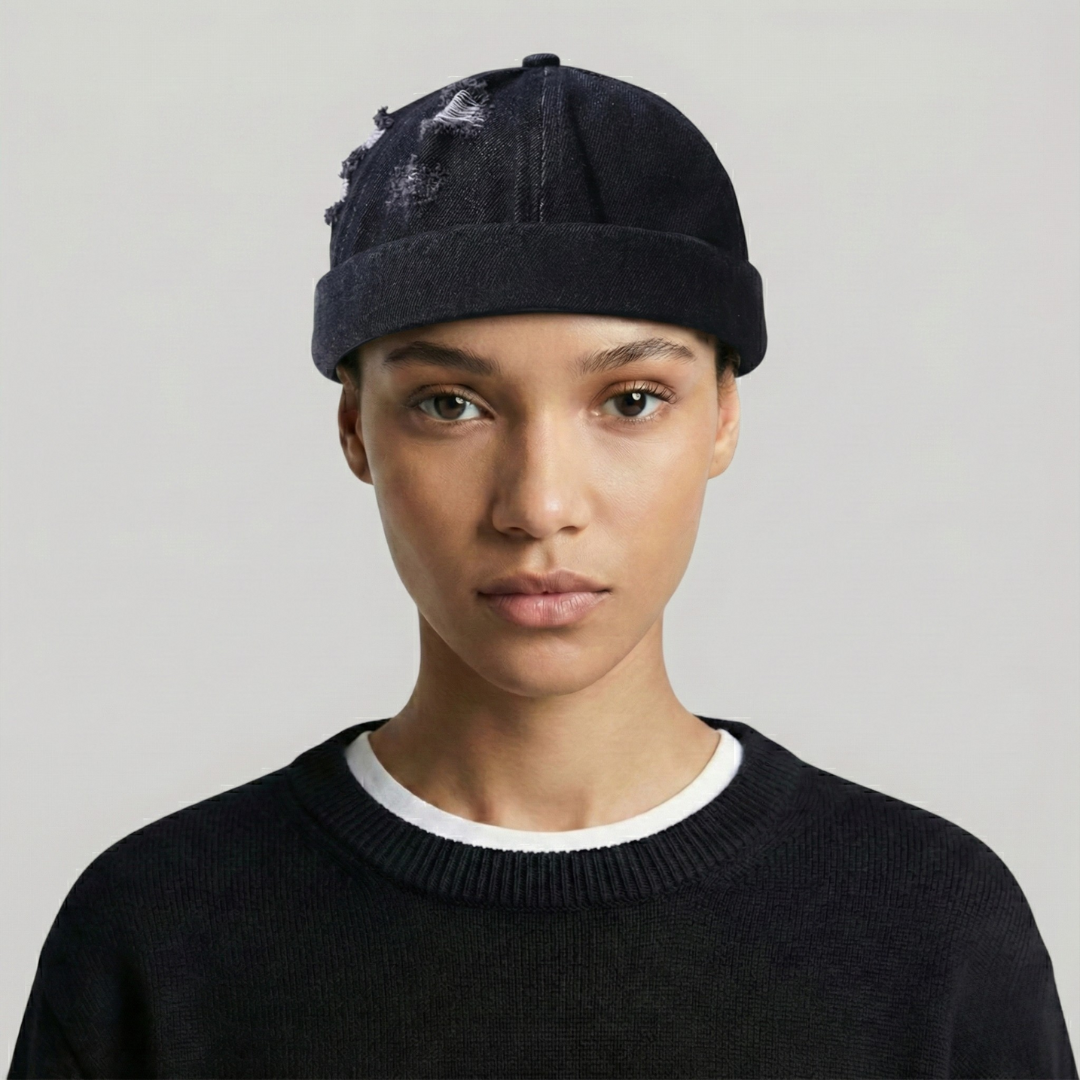 Bonnet Docker Noir Jean