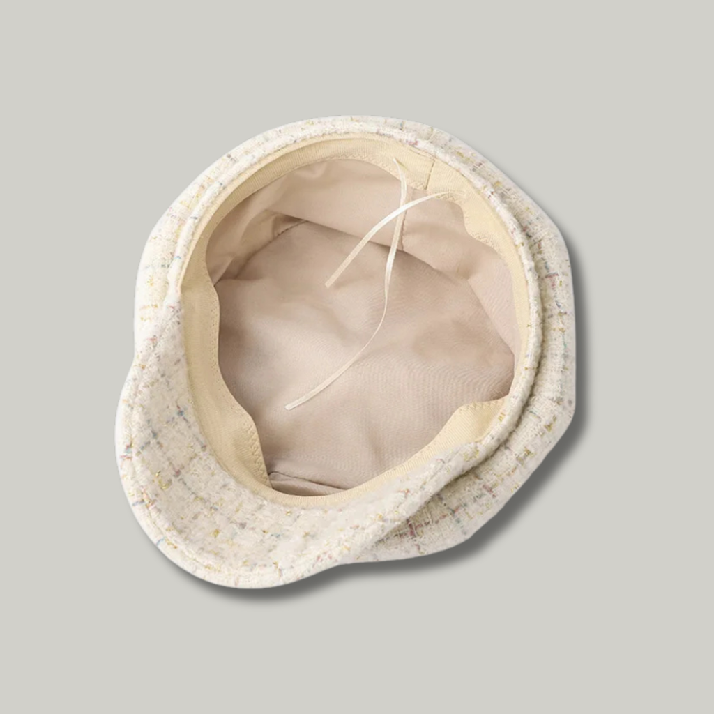 Béret Gavroche Femme Noir