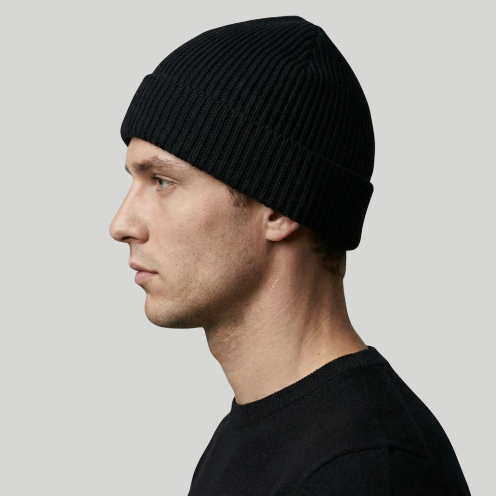 Bonnet Hiver Noir Classique