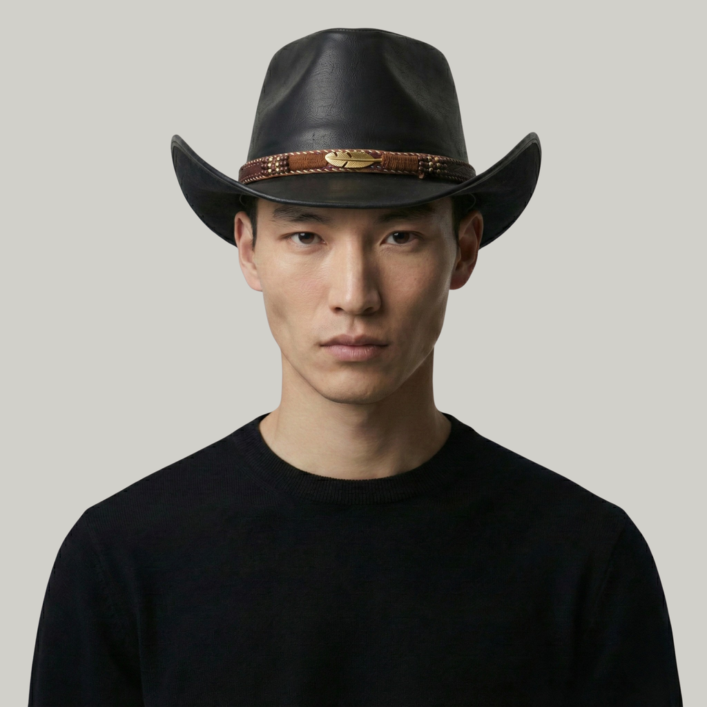 Chapeau de Cowboy Noir Texas