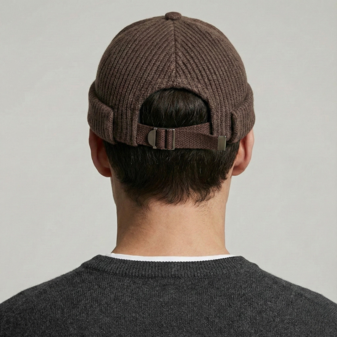 Bonnet Docker Marron Brut