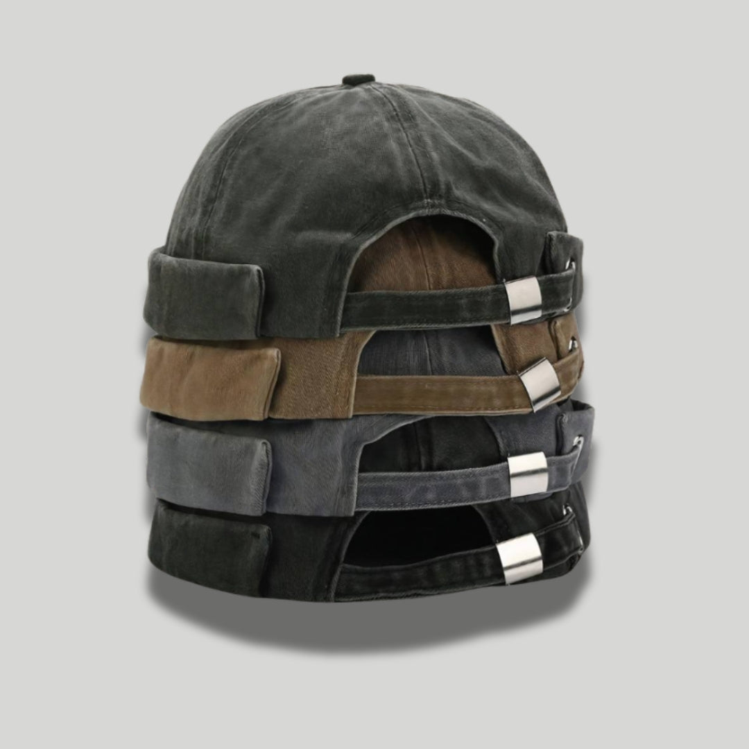 Bonnet Docker Vert Délavé