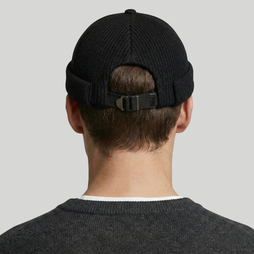 Bonnet Docker Noir Brut