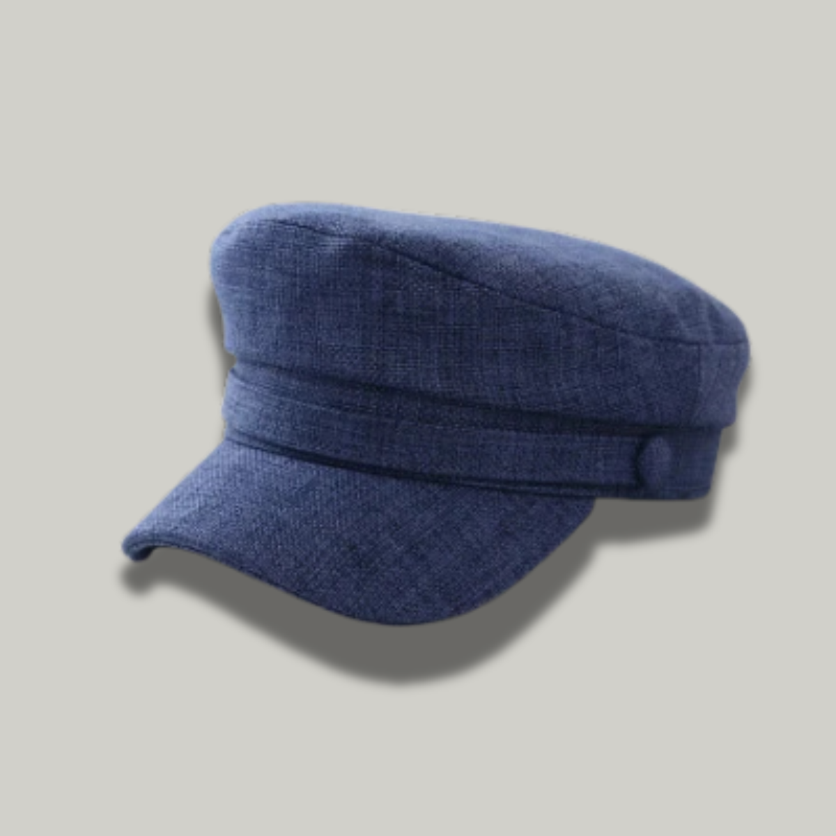 Béret Gavroche Femme Bleu Simple