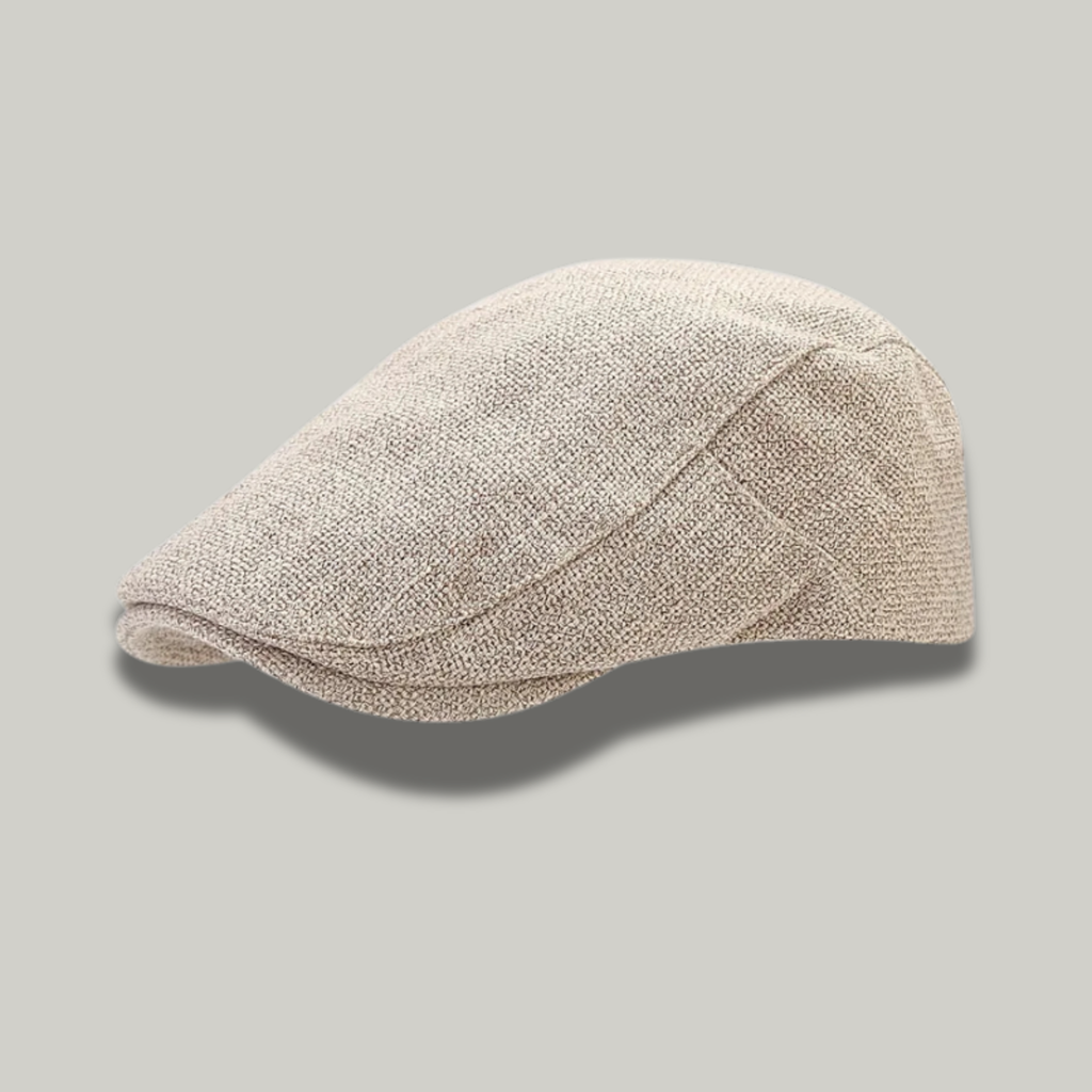 Béret Homme Beige Léger