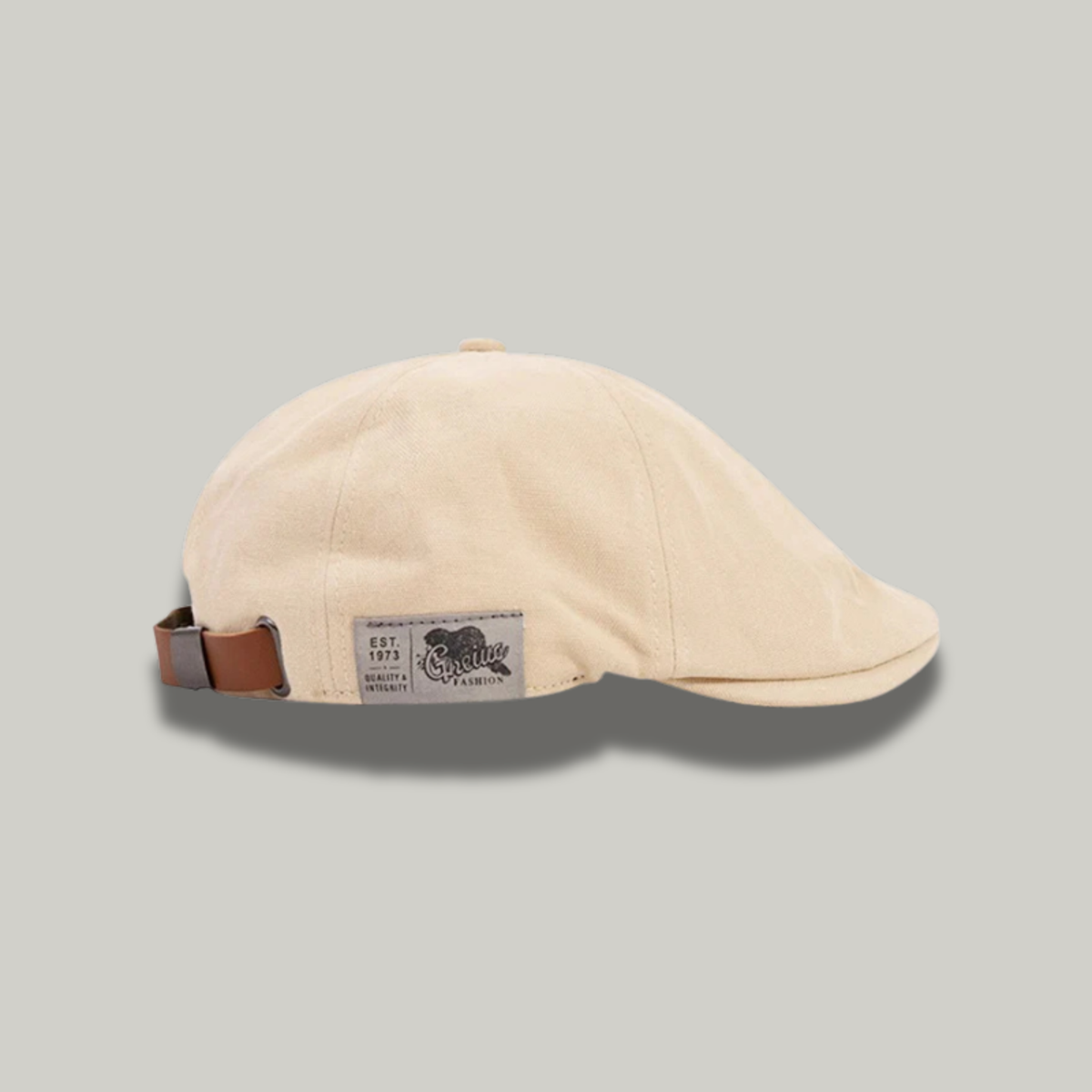 Béret Beige avec Patch