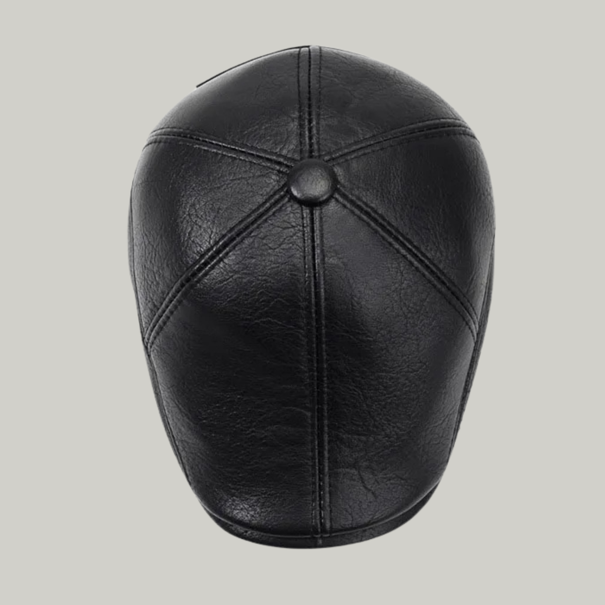 Béret Homme Noir Cache Oreille