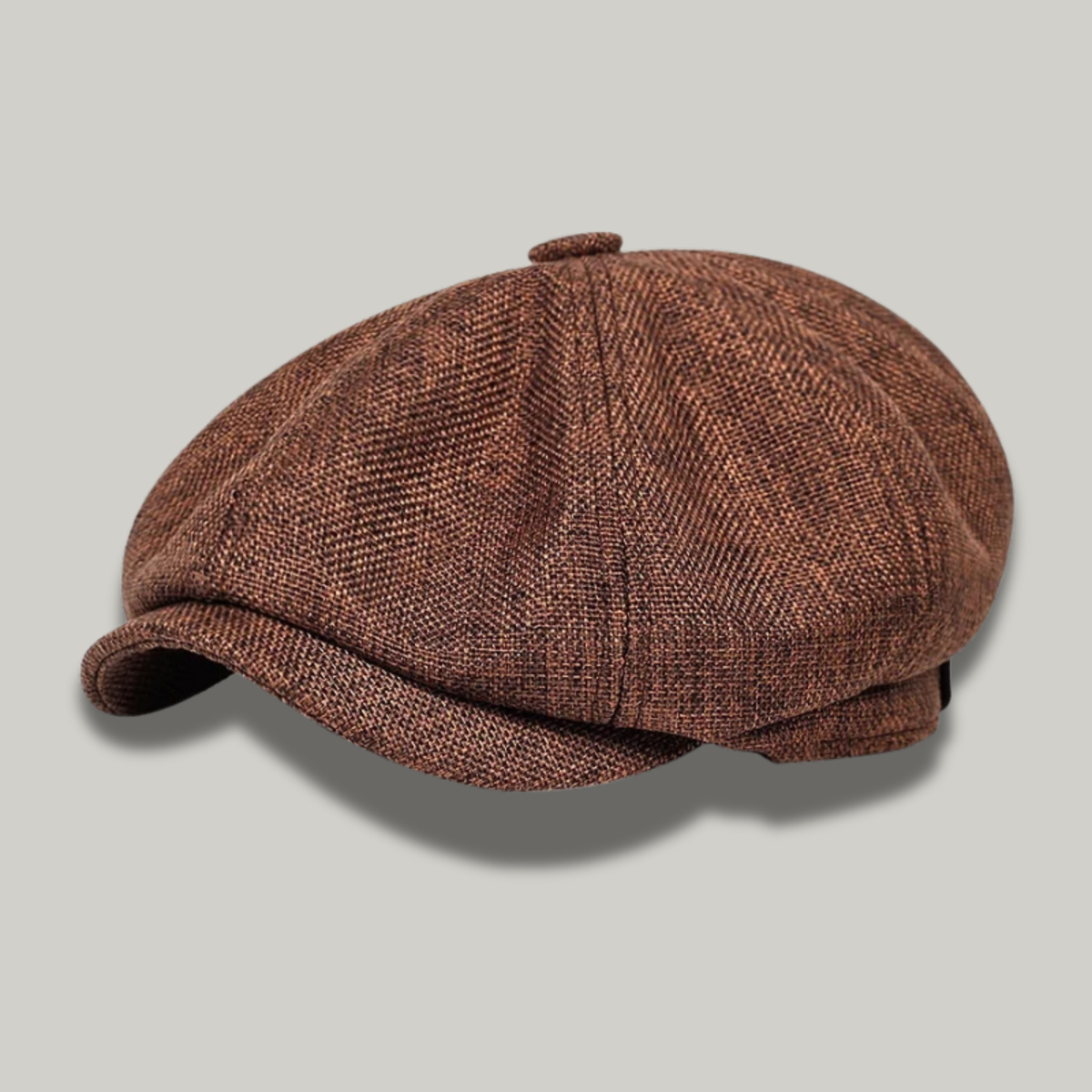 Béret Gavroche Marron Simple