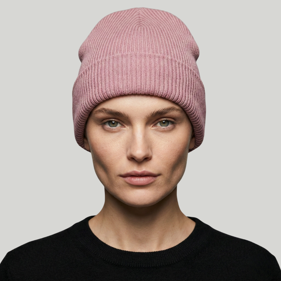 Bonnet Hiver Rose Classique