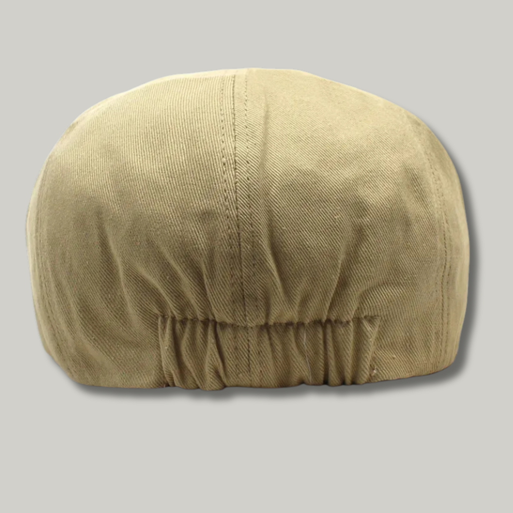 Béret Gavroche Homme Beige Uni