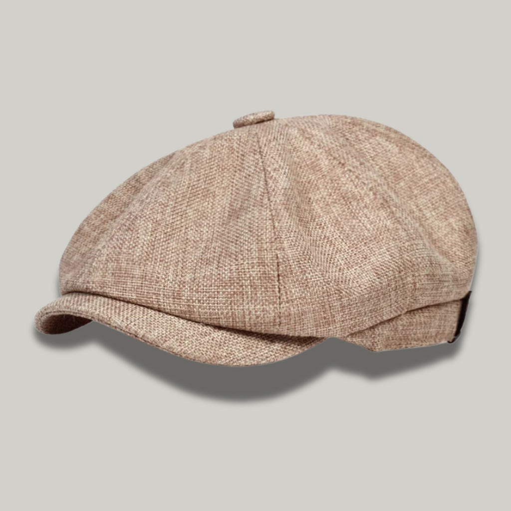 Béret Gavroche Beige Simple