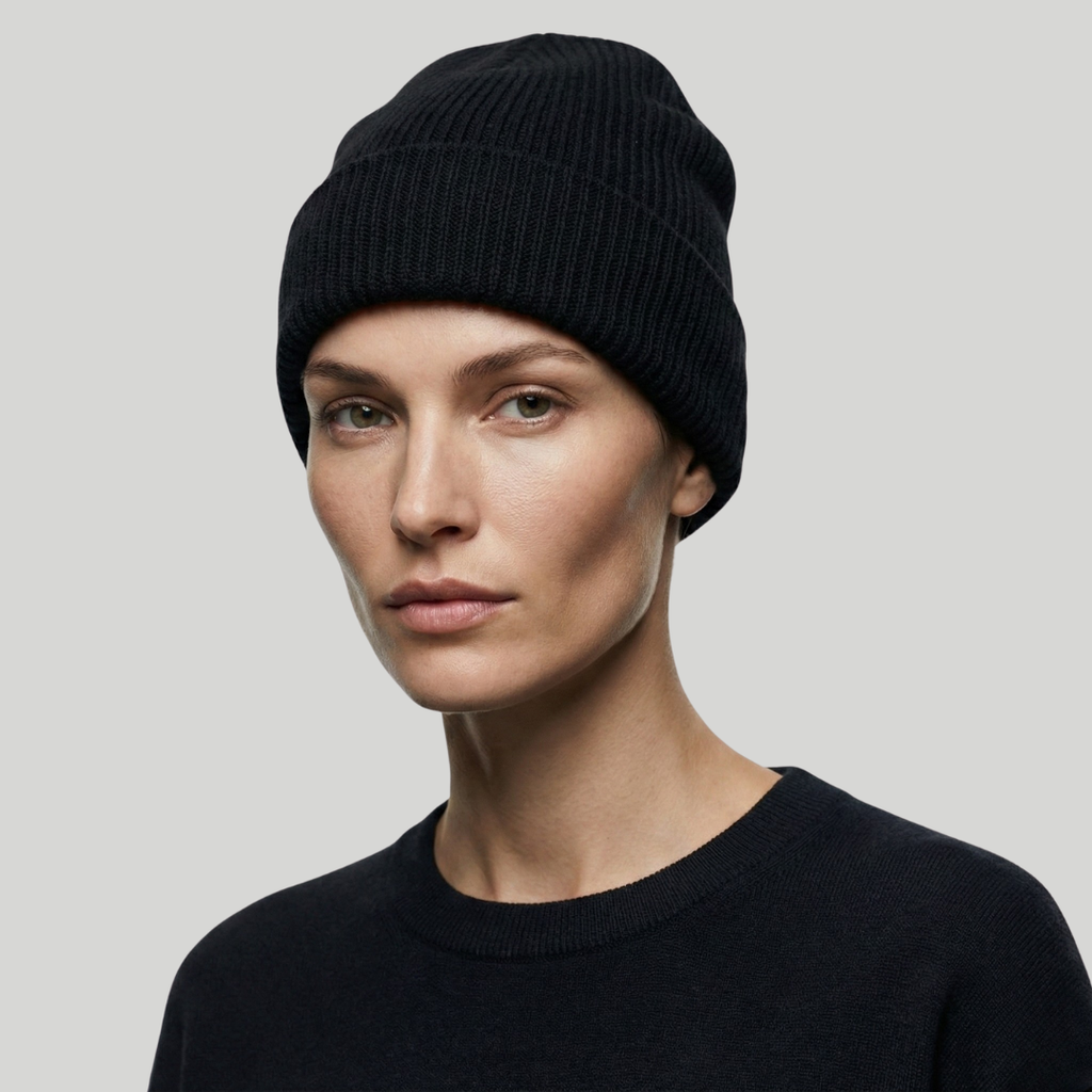Bonnet Hiver Noir Classique