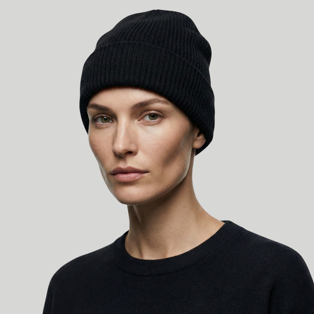 Bonnet Hiver Noir Classique